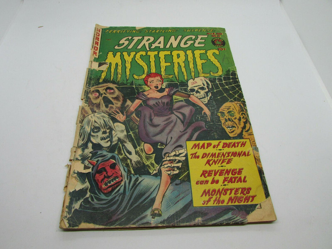 STRANGE MYSTERIES   NO.10  MARCH  1953 SUPERIOR COMICS CANADIAN