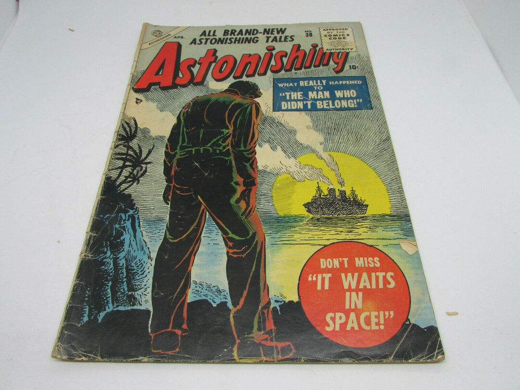 ASTONISHING TALES  NO.38  ATLAS  APR. 1955 1ST. COMIC CODE ISSUE COMICS