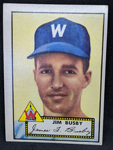 Load image into Gallery viewer, 1952 TOPPS Baseball Card - #309 - Jim Busby - EX

