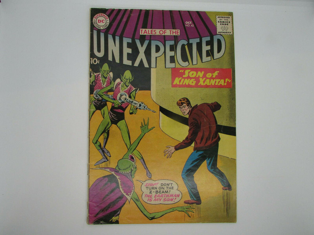 TALES OF THE UNEXPECTED  COMICS NO. 42 OCTOBER . 1959  DC COMICS
