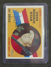 Load image into Gallery viewer, 2009 Topps Heritage Blue Ink Autograph #ROA-JB JAY BRUCE
