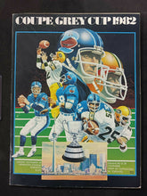 Load image into Gallery viewer, 1982 Coupe Grey Cup Ticket Stubb with Coupe Grey Cup Program Set
