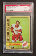 Load image into Gallery viewer, 1972 O-Pee-Chee Red Berenson #123 PSA NM-MT 8, 14084348
