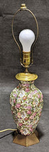 Load image into Gallery viewer, Crown Ducal Ware - England - Roseland Chintz - Table Lamp - Working
