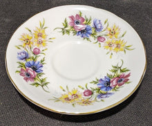 Load image into Gallery viewer, PARAGON Flower Festival Bone China Tea Cup &amp; Saucer
