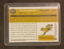 Load image into Gallery viewer, 2009 Topps Heritage Clubhouse ROA-TP Blue Ink Signed Taylor Phillips
