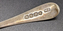 Load image into Gallery viewer, 1836, Hallmarked, London Made, WJ Maker Sterling Silver Engraved Detail Teaspoon
