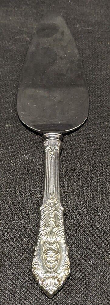 Vintage Wallace Rosepoint Sterling Silver Handled Pie Server