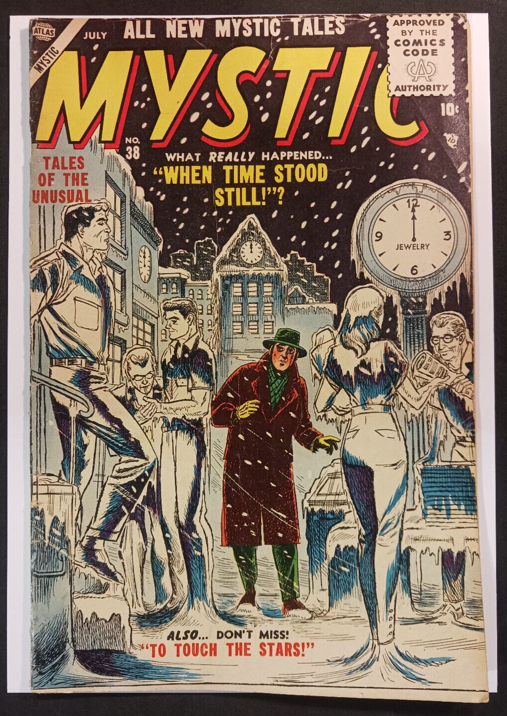 1955 Atlas All New Mystic Tales Mystic Issue July VG+