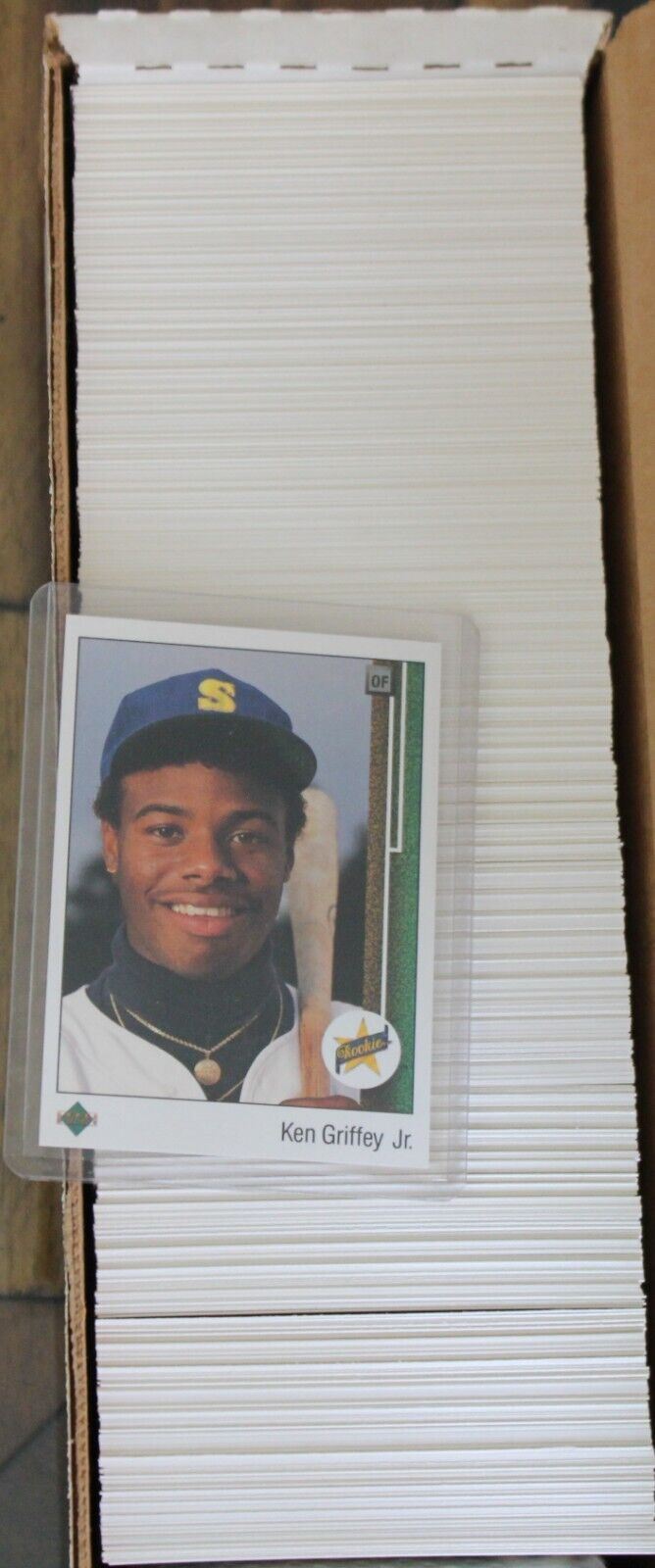 1989 Upper Deck Low Number Baseball Card Set 1-700 w/ Ken Giffey Jr. Rookie