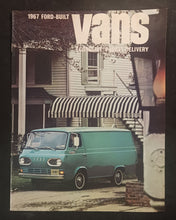 Load image into Gallery viewer, 1967 Ford-Built Vans Econoline / Parcel Delivery Brochure
