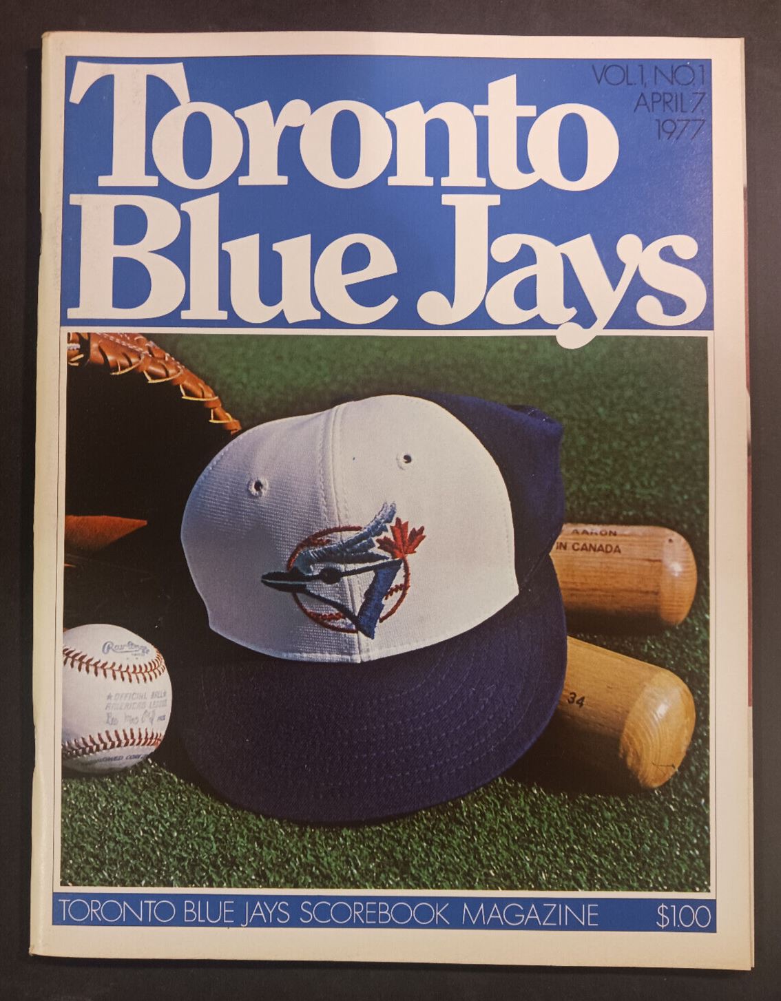 1977 Toronto Blue Jays Opening Day Program with Ticket Application –  Consignment Heroes