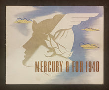 Load image into Gallery viewer, Mercury 8 For 1940 Brochure
