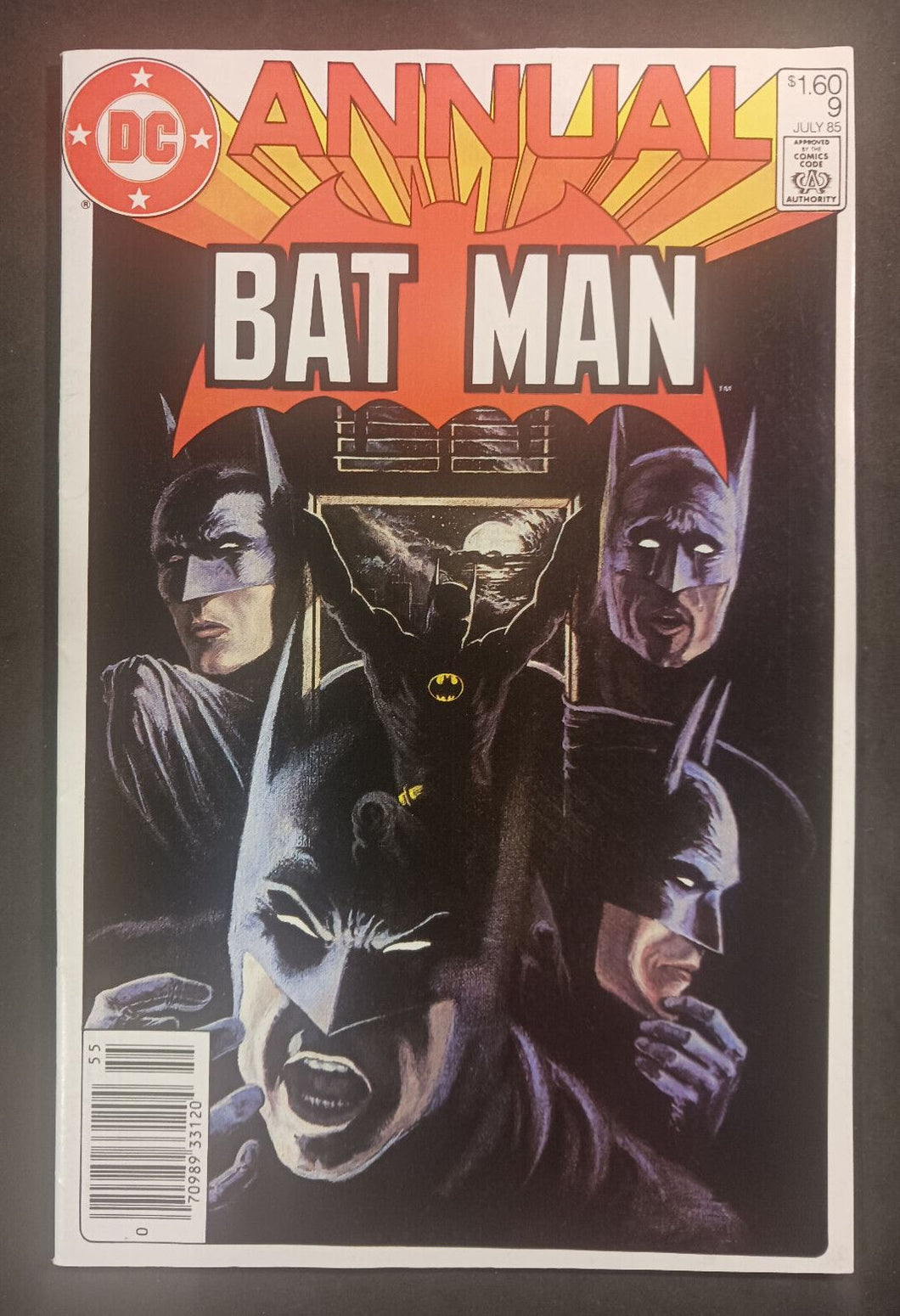 1985 DC Comics Annual Batman Issue #9 Canadian Variant
