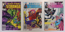 Load image into Gallery viewer, 1984 Marvel Comics Doctor Strange #66, 67 and 68 Lot CDN Variant Newsstand
