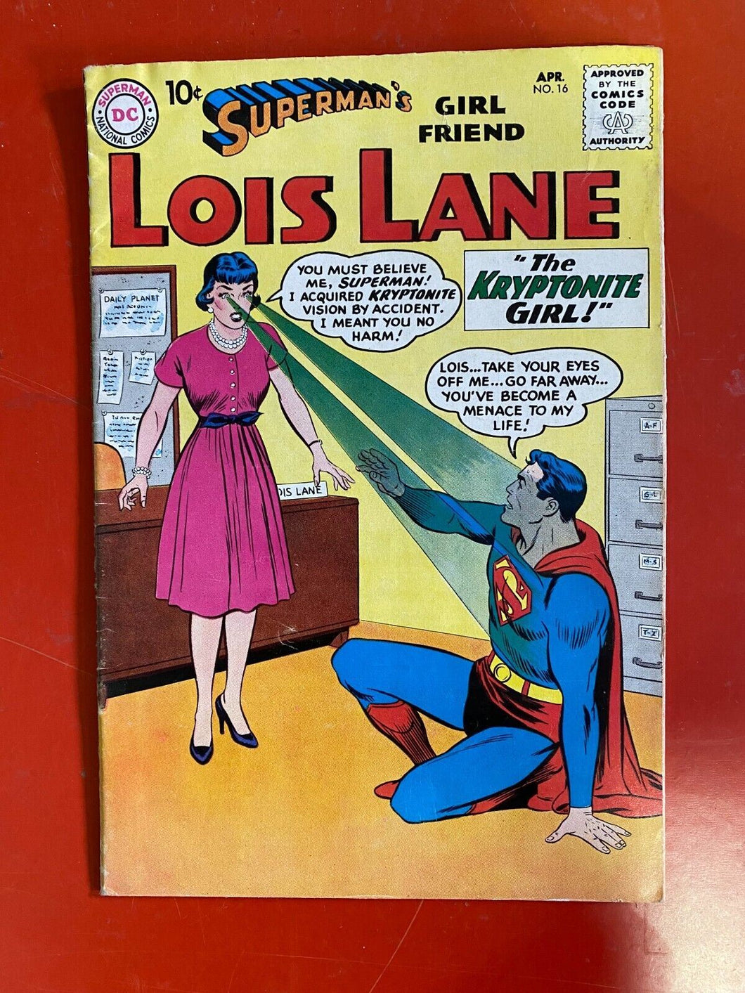 1960 DC Comics Superman's Girlfriend Lois Lane Issue 16