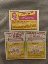 Load image into Gallery viewer, WWF O Pee Chee cards # 40 Ringside,  #41 Hart #42 Ringside
