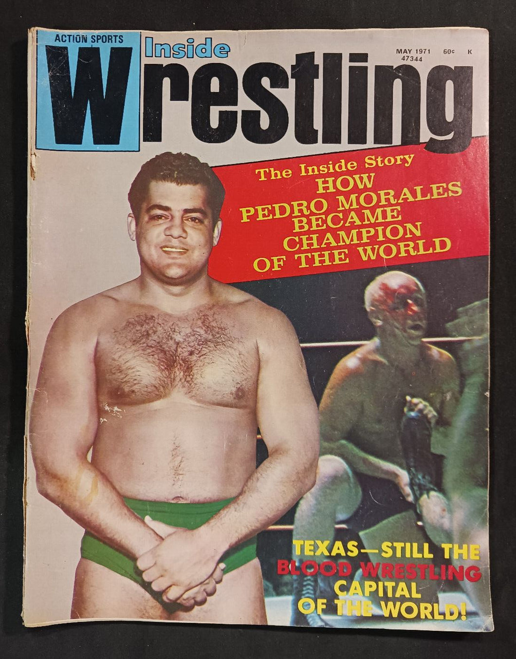 Inside Wrestling May 1971 Vintage Magazine