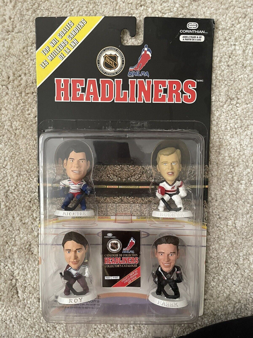 NHL Headliners Brodeur, Hasek, Richter, Roy