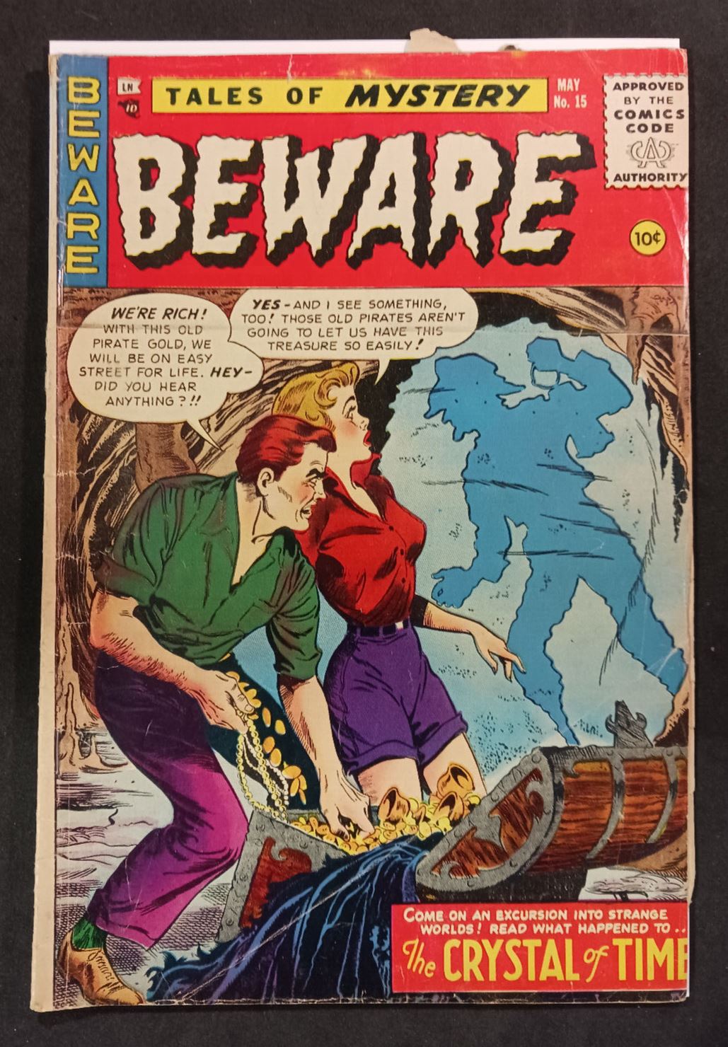 1955 Tales of Mystery Beware No. 15 - Last Issue of the Year.