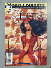 Load image into Gallery viewer, 2001 Marvel Comics Elektra Issue 2 Signed by Greg Horn
