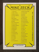 Load image into Gallery viewer, 1989 The Mike Zeck Trading Card Colleciton 1 to 45 Set
