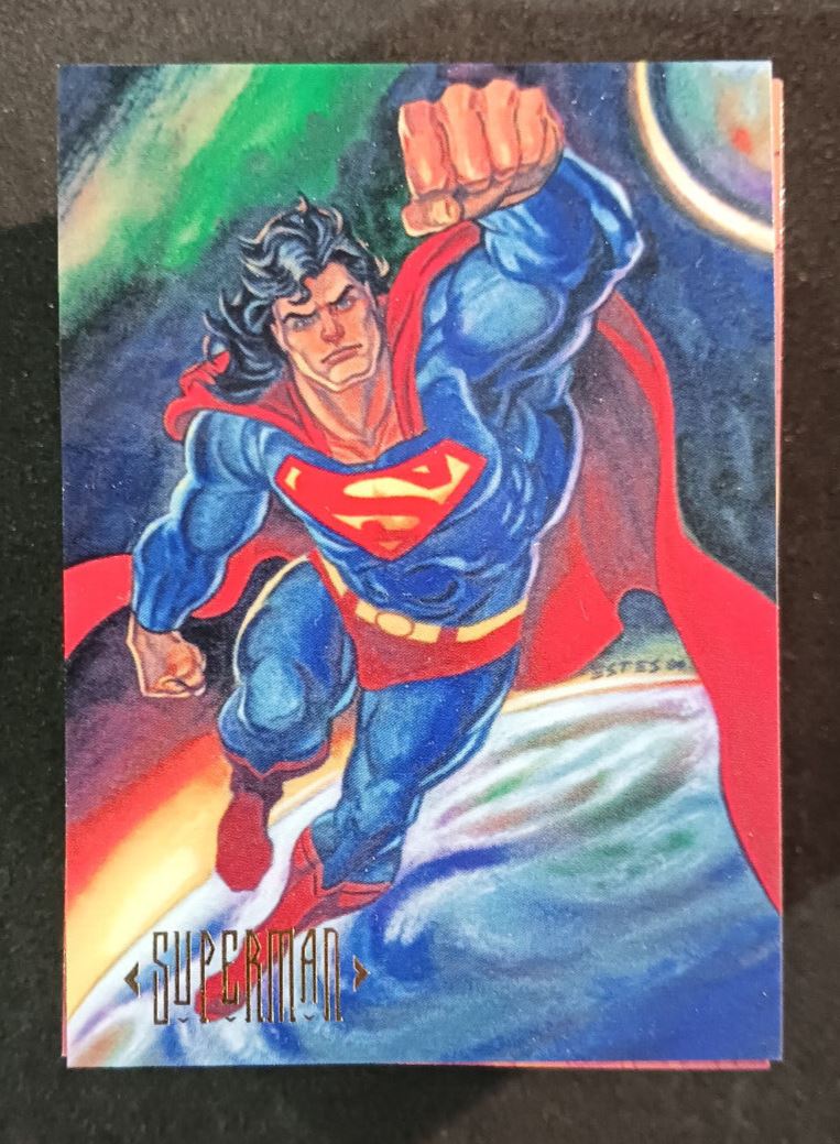 1994 Sky Box Master Series DC Comics Trading Card Base Set of 1 to 90