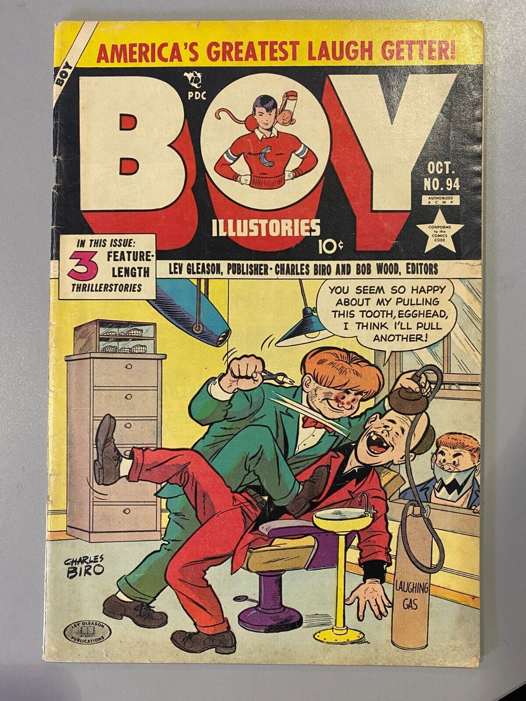 1953 Boy Illustories Issue 94