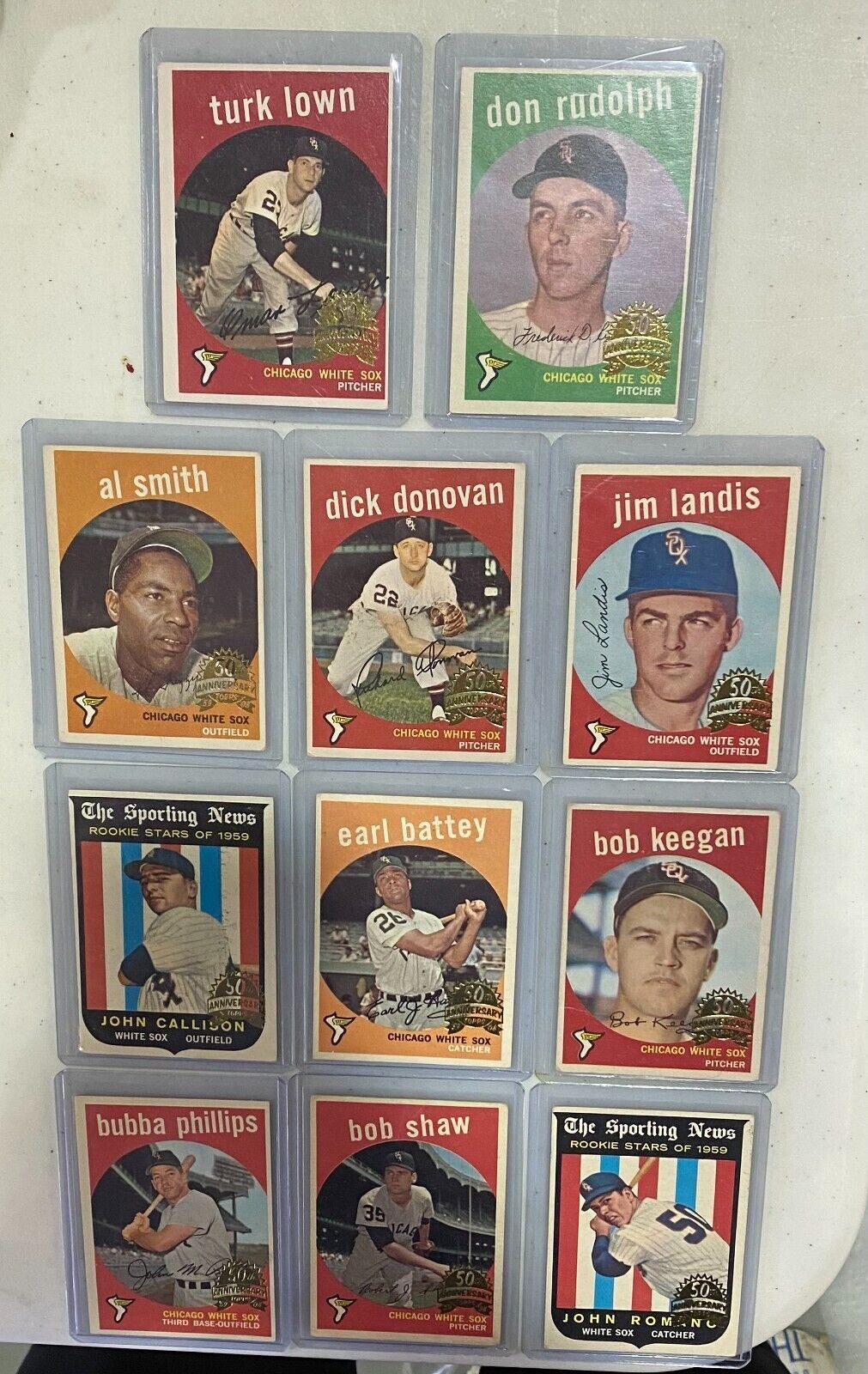2008 Topps Heritage 50th Anniversary 1959 Buybacks Chicago White Sox #5-493