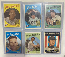 Load image into Gallery viewer, 2008 Topps Heritage 50th Anniversary 1959 Buybacks San Francisco Giants #19-#422

