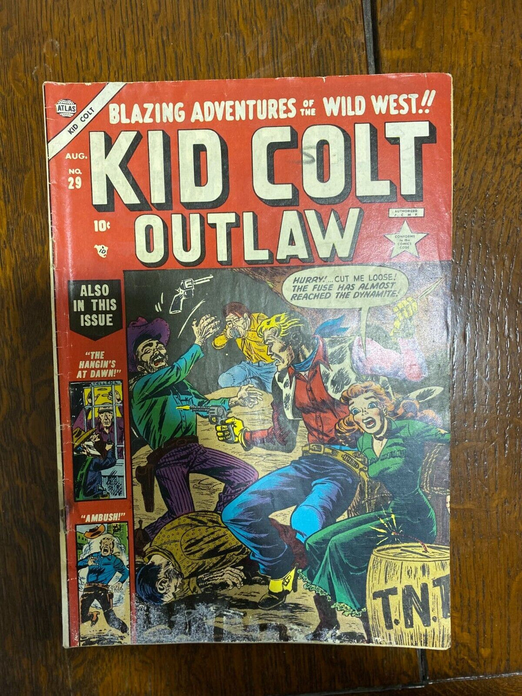 1953 Atlas Comics Kid Colt Outlaw Issue 29