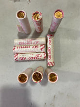 Load image into Gallery viewer, 1979 Canadian Penny Bank Roll Bu Red 10 rolls

