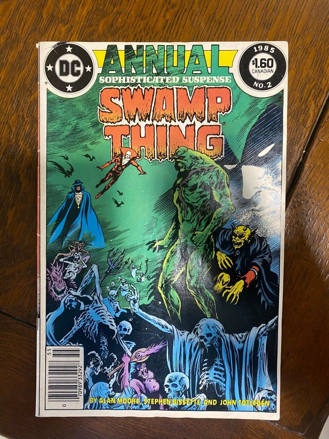 1985 DC Comics Swamp Thing Annual Issue 2 CPV