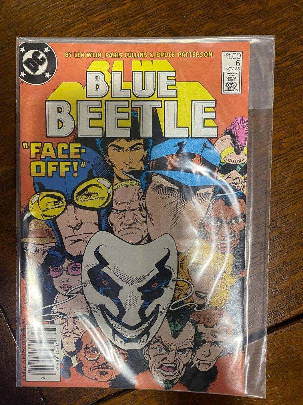 1986 DC Comics Blue Beetle Issue 6