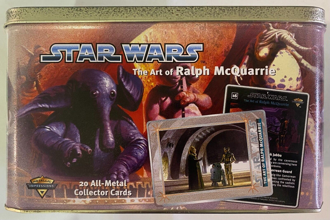 Star Wars The Art of Ralph Mcquarrie Cards set