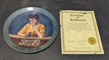 Load image into Gallery viewer, The Pepsi-Cola Girl -- Collectors Plate - With Box &amp; COA
