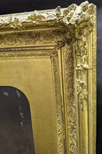 Load image into Gallery viewer, Large Gold Tone Frame With Mans Portrait Painting - As Is
