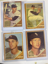 Load image into Gallery viewer, 2011 Topps Heritage 50th Anniversary 1962 Buybacks Chicago White Sox Lot 4 Cards
