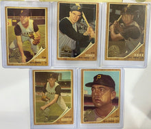 Load image into Gallery viewer, 2011 Topps Heritage 50th Anniversary 1962 Buybacks Pittsburgh Pirates lot (5)
