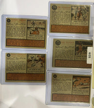 Load image into Gallery viewer, 2011 Topps Heritage 50th Anniversary 1962 Buybacks Pittsburgh Pirates lot (5)
