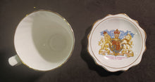 Load image into Gallery viewer, Queen Elizabeth II Bone China Cup and Coronation of Elizabeth II Saucer

