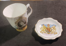 Load image into Gallery viewer, Queen Elizabeth II Bone China Cup and Coronation of Elizabeth II Saucer
