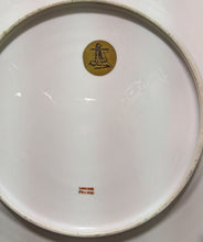 Load image into Gallery viewer, 2 Heavy Gold Rimmed Bone China Plates by Limoges - Bouquet Center
