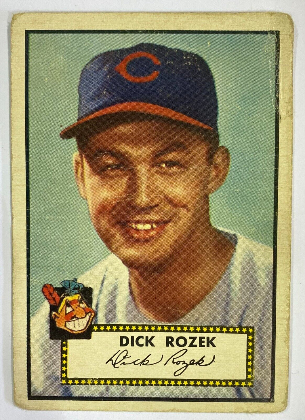 1952 Topps Baseball Richard Louis Rozek #363