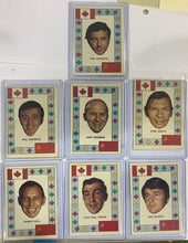 Load image into Gallery viewer, 1972 O-Pee-Chee Canada Cup Canada-Russia Series Hockey Cards Lot of 7 Cards
