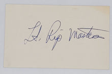 Load image into Gallery viewer, Hollywood Celebrity Lt. Rip Masters Autographed Note
