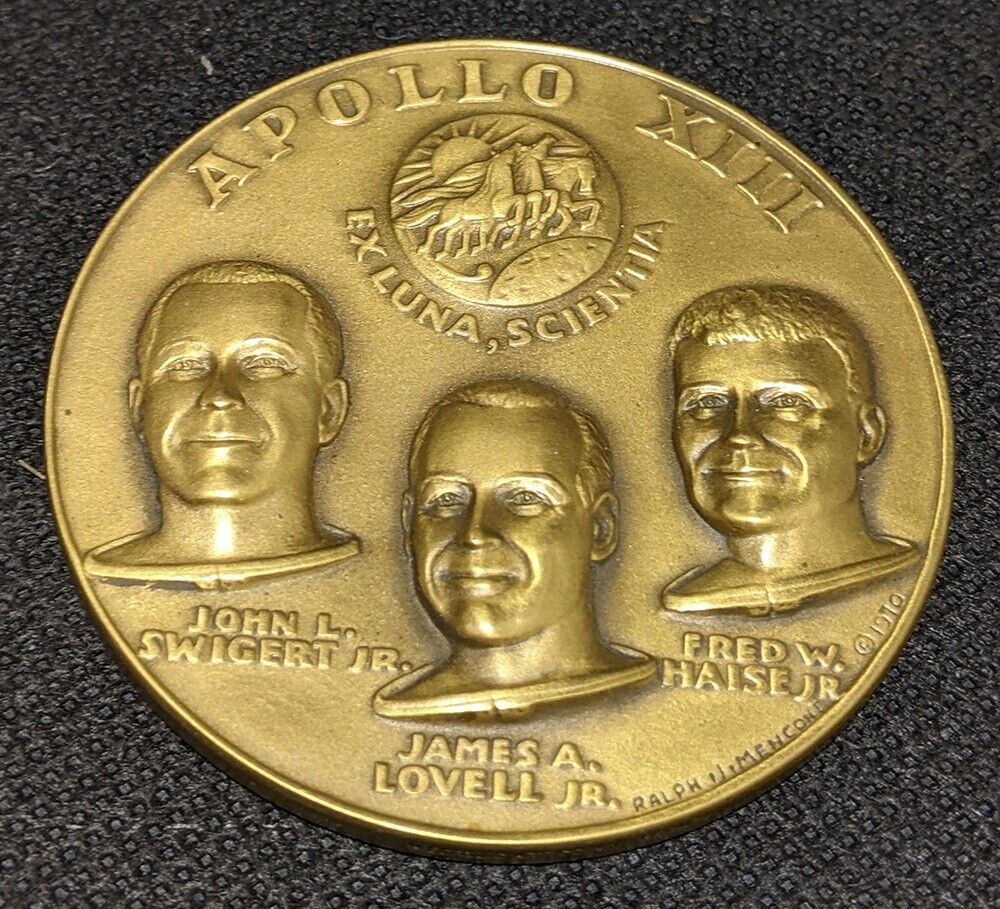 Bronze - Ex Luna, Scientia Apollo XII (13) Medallion