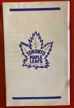 Load image into Gallery viewer, 1965-66 Toronto Maple Leafs Information Guide
