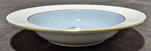 Load image into Gallery viewer, 4 Minton Bone China Aurora Turquoise Gold Rimmed Soup Bowls H-5134
