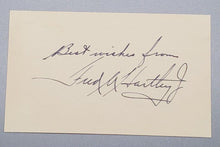 Load image into Gallery viewer, Autograph Congressman Fred A. Hartley Signed

